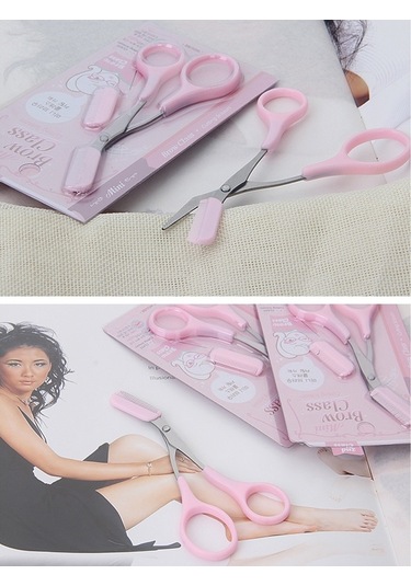 Sones Paslanmaz Çelik Kaş Makası Tarak Güzellik Aletleri