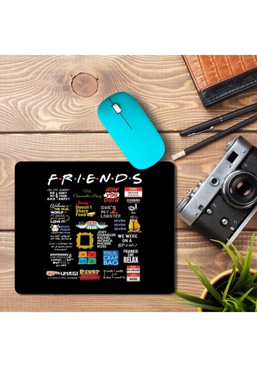 Friends Quotes Mouse Pad Mousepad