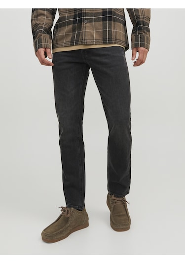 Jack & Jones Erkek Mike Original 425 Comfort Fit Jean Black Denim
