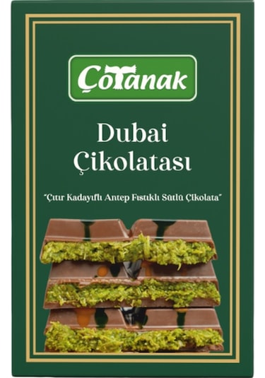 Çotanak Dubai Çikolatası 180 Gr-101