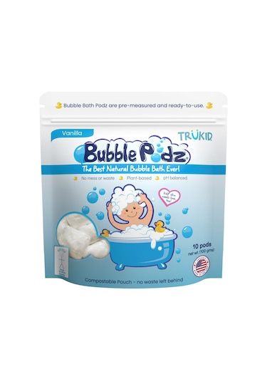 Trukid Bubble Podz Vanilla Scented Bubble Bath 10 Adet - Vanilya Kokulu Banyo Köpüğü