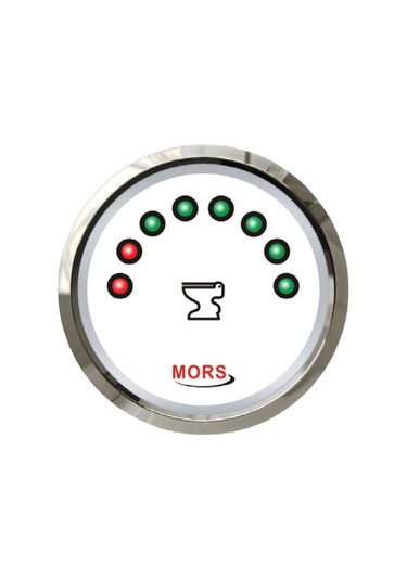 Mors Dijital Atık Su Göstergesi 12-24 Volt Beyaz