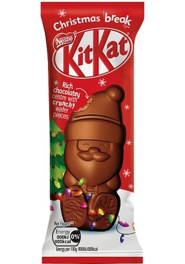 Nestle KitKat Noel Baba Figürü Sütlü Çikolata 29 G