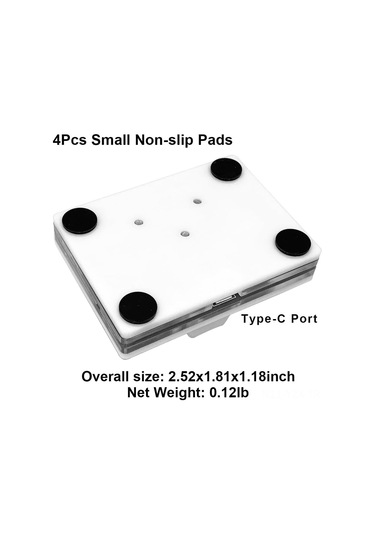 Yaozixa 4 Tuşlu Mekanik Klavye - Wasd Ve Ok Tuşları, Usb Kablolu Kırmızı Switch, Özelleştirilebilir Kısayollar Optik