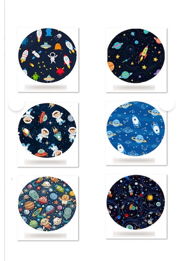 Dexcom Freestyle Libre Sibionics Sensör Koruyucu Bant 12'li Paket / Uzay