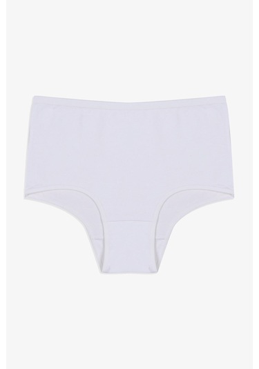 Kadın 5'li Likralı Ekstra Yüksek Bel Külot Ko5305ktl Gri Melanj