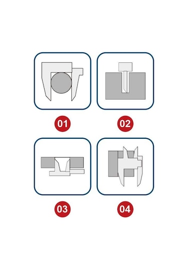 Dasqua 2015-1010 Yağ, Su, Toz Geçirmez 0-200Mm Dijital Kumpas