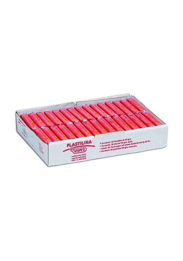Jovi Oyun Hamuru Plaka 30 Lu 50 Gr Pembe 70/07 (30 Adet)