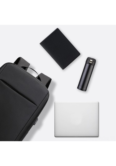 Neevoyu 15.6 İnç Laptop İçin Tamponlu Bölmeli Sırt Çantası - Geniş Hacimli, Konforlu Ayarlanabilir Askılar, Lacivert Renkli Üniversite/iş Sırt Çantası Lacivert