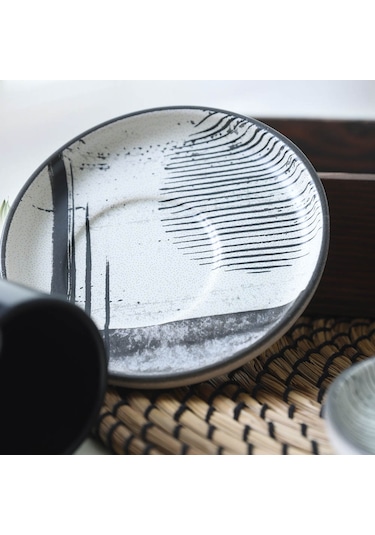 Keramika Shadowy Nordic Kahve Takımı 12 Parça 6 Kişilik 21784