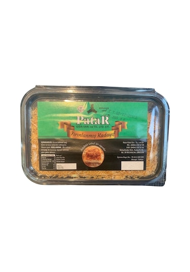 Patar Fırınlanmış Muhallebilik Kadayıf 200 G
