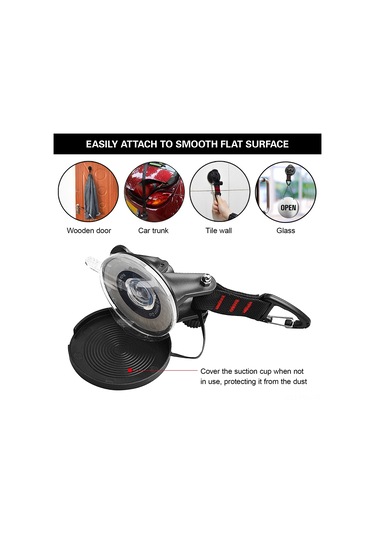 Padalink Kamp Ve Araç İçin 4'lü Kırmızı Plastik Pvc Süspansiyon Kanca - Düz Yüzeyler İçin, Havlu Oyuncak Asma