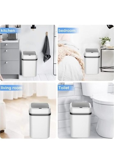 Sessiz Akıllı Atık Çöp Kutusu Otomatik Seçenek: A Diğer