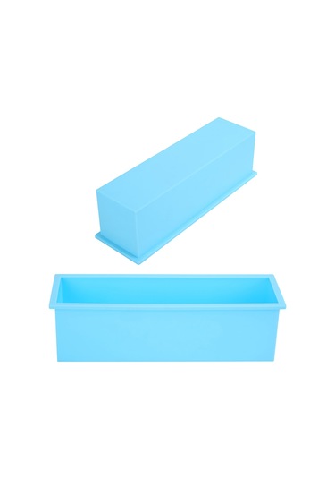 Shineyee 1200ml Mor Silikon Gıpta/ Sabun Kalıbı - 26x7x8cm Büyük Boy Dikdörtgen, -40 C/+230 C Dayanıklı, Kolay Çıkarma, Taze Ve Sağlıklı Kullanim Mor