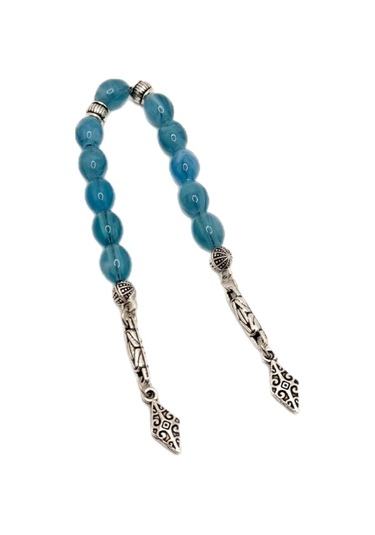 Han Ticarethane Mavi Beyzi Kesim 11 Taneli Zaza Tesbih