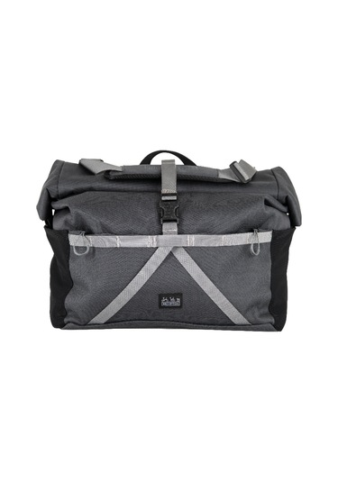 Brompton Borough Rolltop L Çanta Koyu Gri Q101500 Siyah