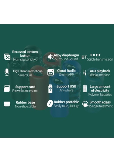 Ranyeek Zealot S36 Taşınabilir Bluetooth Hoparlör: 20w Güçlü Ses, Ipx7 Su Geçirmez, 40 Saat Çalma Süresi, Rgb Işık, Parti Ve Ev Kullanımı İçin