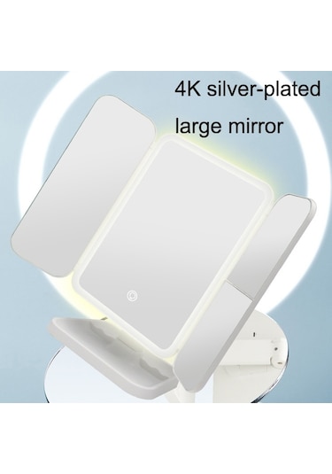 Ctbx 430 Üç Taraflı Katlanır Led Makyaj Aynası