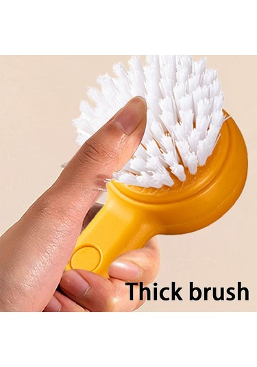 Sebze Temizleme Fırçası Meyve Fırçası İyi Tutuş Uzun Saplı Gıda Temizleme Fırçası Çok İşlevli -4