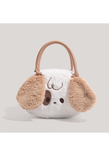 Charhp&kejnt Peluş Çanta Sevimli Köpek Yavrusu Çanta Peluş Çanta Diğer Çok Renkli