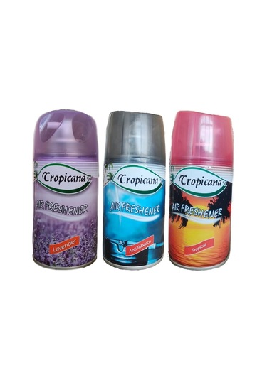 Air Freshener Oda Kokusu Lavanta Anti Tobacco Tropical 3 x 260 ml