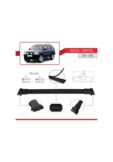 Vauxhall Frontera 1992-1998 Arası İle Uyumlu Fly Model Ara Atkı T