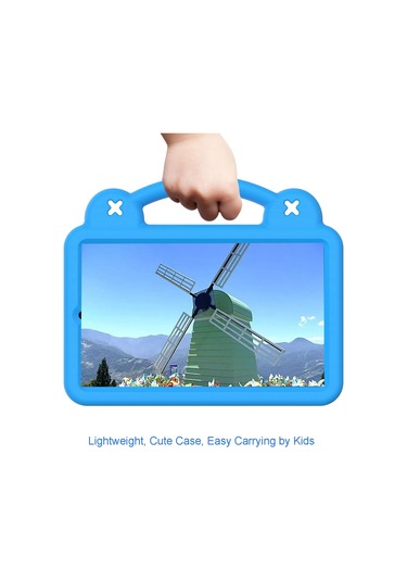 Lenovo M8 8 İnç İçin Kids Case, Ayarlanabilir Kickstand Ve Tutun Kavrama Sevimli Kapak Onn 8 İnç Gen 4 İle Uyumlu, Tcl Tab 8 Le Blue