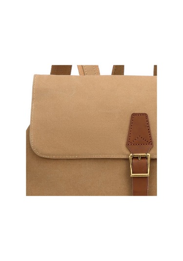 Kanvas Kumaş Kadın Sırt Çantası Smart Bags 1329 Camel