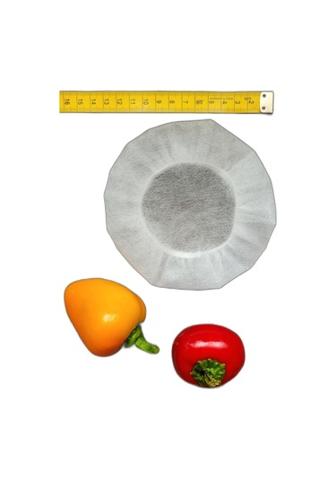 White Guard 40'lık Paket 12 Cm Beyaz Tek Kullanımlık Kavanoz Bonesi Sirke Yap Bonesi