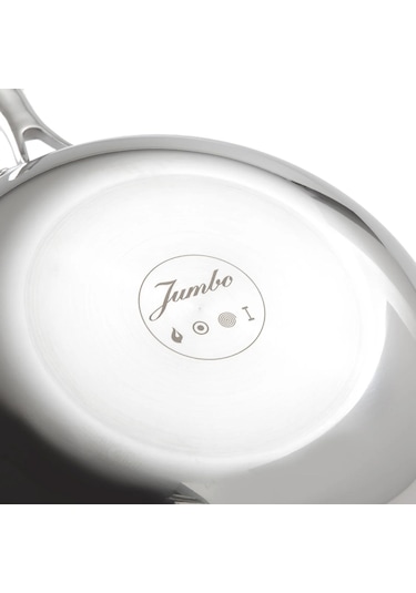 Jumbo Gourmet Wok Tava 26 Cm Gri