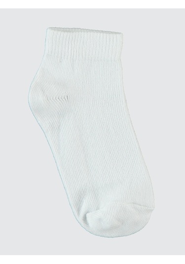 Civil Boys Erkek Çocuk 3'lü Çorap 2-12 Yaş Beyaz Beyaz