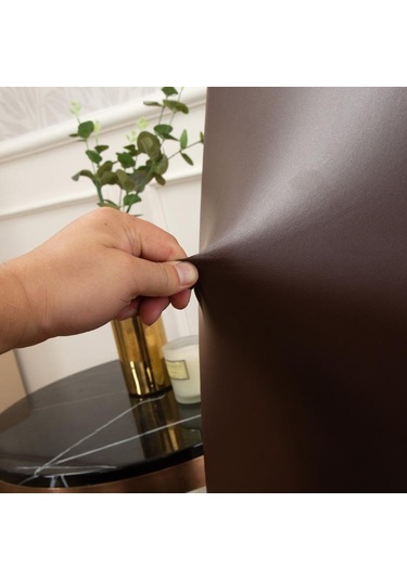 Kahve Semıga Elastik Koltuk Kılıfı Sandalye Kılıfı Su Geçirmez