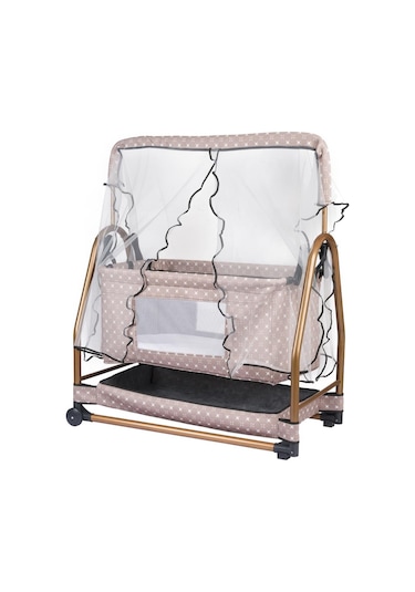 Babydoor Rocco Plus Sallanabilir Bebek Beşiği Sepet Beşik 50x90cm 001