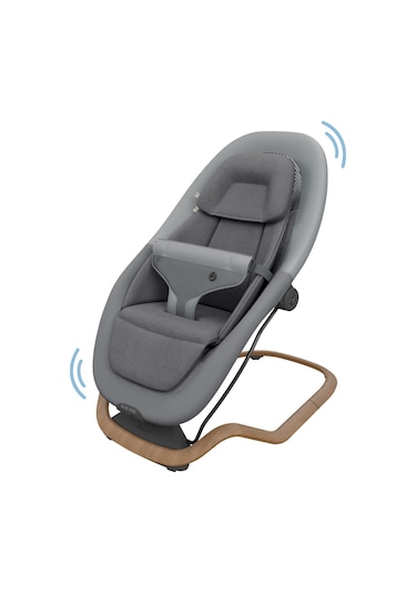 Maxi-Cosi Dove Pro Dünyada İlk CloudSoft Titreşimli Sezgisel Sallanan İkonik Tasarım Ev Tipi Ana Kucağı Elegance Graphite