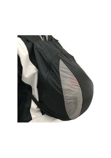 Novahub Mtxb1014 Kask Çantası, Katlanabilir Doğa Sporları Sırt Çantası, Siyah Siyah