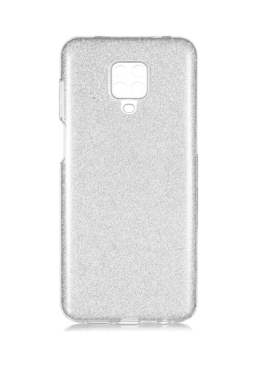 Xiaomi Redmi Note 9S Kılıf Zore Shining Simli Silikon Kılıf