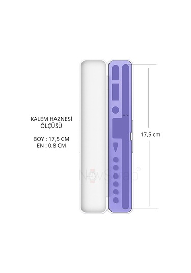 Novstrap Dokunmatik Kalem Koruma Kutusu Tüm Tablet Kalemleri Ve  Pencil 1/2/usb C İle Uyumlu