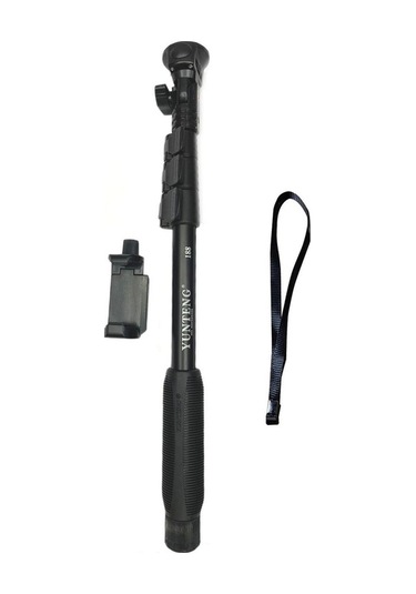 Novahub Taşınabilir Selfie Çubuğu - Alüminyum El Monopod - 1/4 Inç Vida