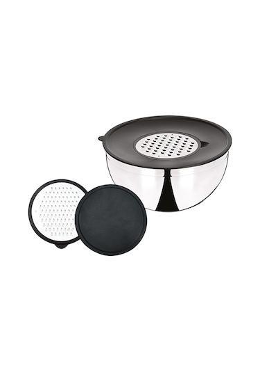 Aryıldız Karıştırma Kabı Rendeli 4.6 L 5 Parça 24 Cm