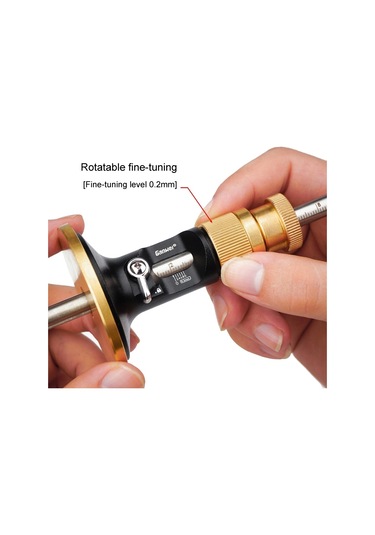 Ganwei 0.2mm Hassas Avrupa Scriber İşaretleme Ölçer Paralel Çizgi Çizim Ağaç İşleme Aleti Sabit Bıçak