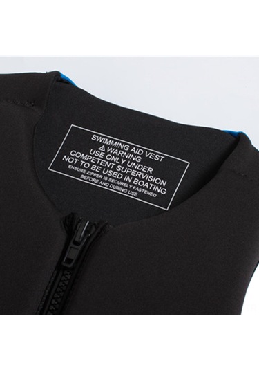 Springsun Yazıcı Korumalı Su Geçirmez Neopren Kayık Ve Balıkçılık Kurtarma Yeleği M Beden Mavi