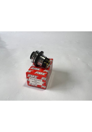 Metal Siyah Buton Korna Isıtma Kızdırma Düğmesi Büyük Kaliteli Yuvarlak 1 Adet / Siyah