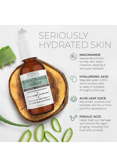 Advanced Clinicals 5% Niacinamide Serum 52ML