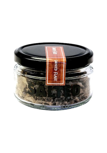 Salted Smoke Flake Yaprak Tuz Cam Kavanoz 100 G