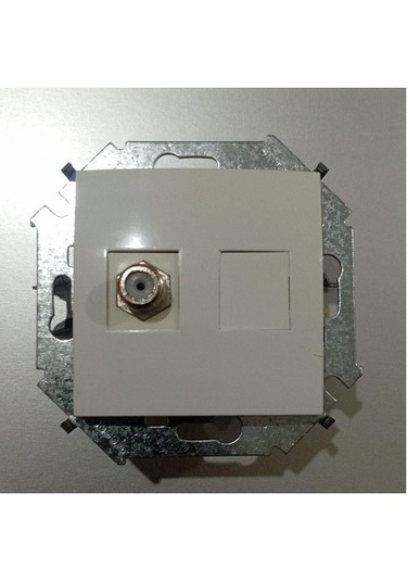 Simon 15 Renkli Uydu Prizi Çerçevesiz