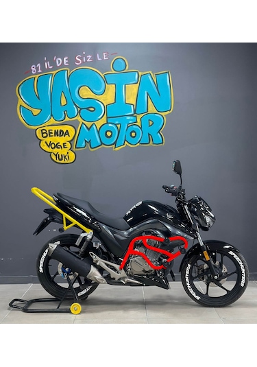 Ysn Drift L Ön Koruma Demiri Stunt Kırmız