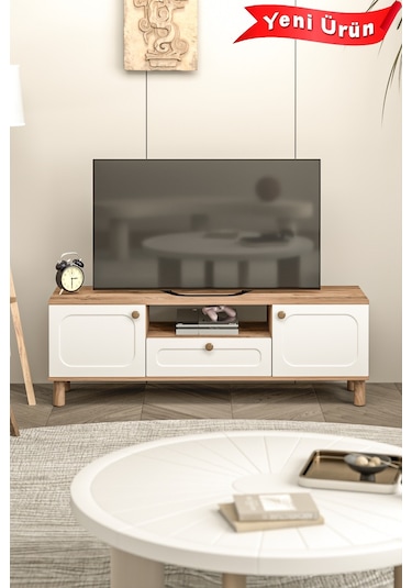 Bohem Tv Ünitesi 150 Cm Mdf Kapak Beyaz