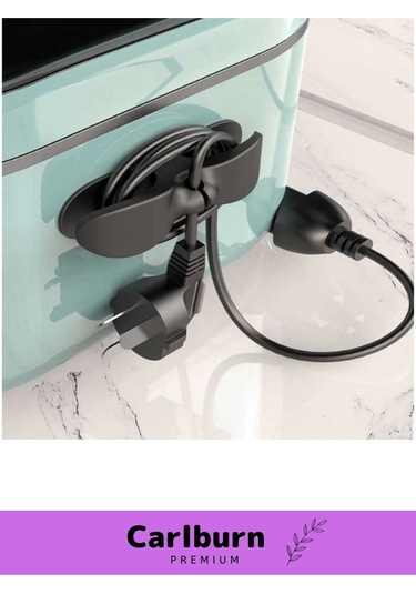 Özel Üretim Bilgisayar Notebook Şarj Kablosu Mutfak Çok Amaçlı Kablo Sarma Düzenleyici 4 Adet