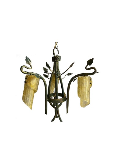 Eskitme Metal Avize 4019-3P