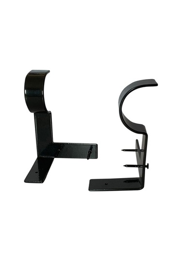 Pazly Evrensel Çift Perde Askısı - Sağlam Metal, 20kg Kapasiteli, 2 Adet